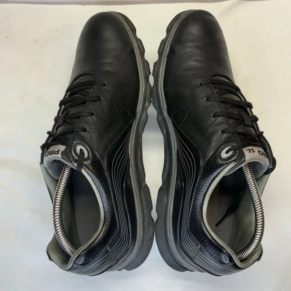 Foot Joy‎ PRO SL Black Soft Spikes Golf Shoes Men's US Size 10 W 53273